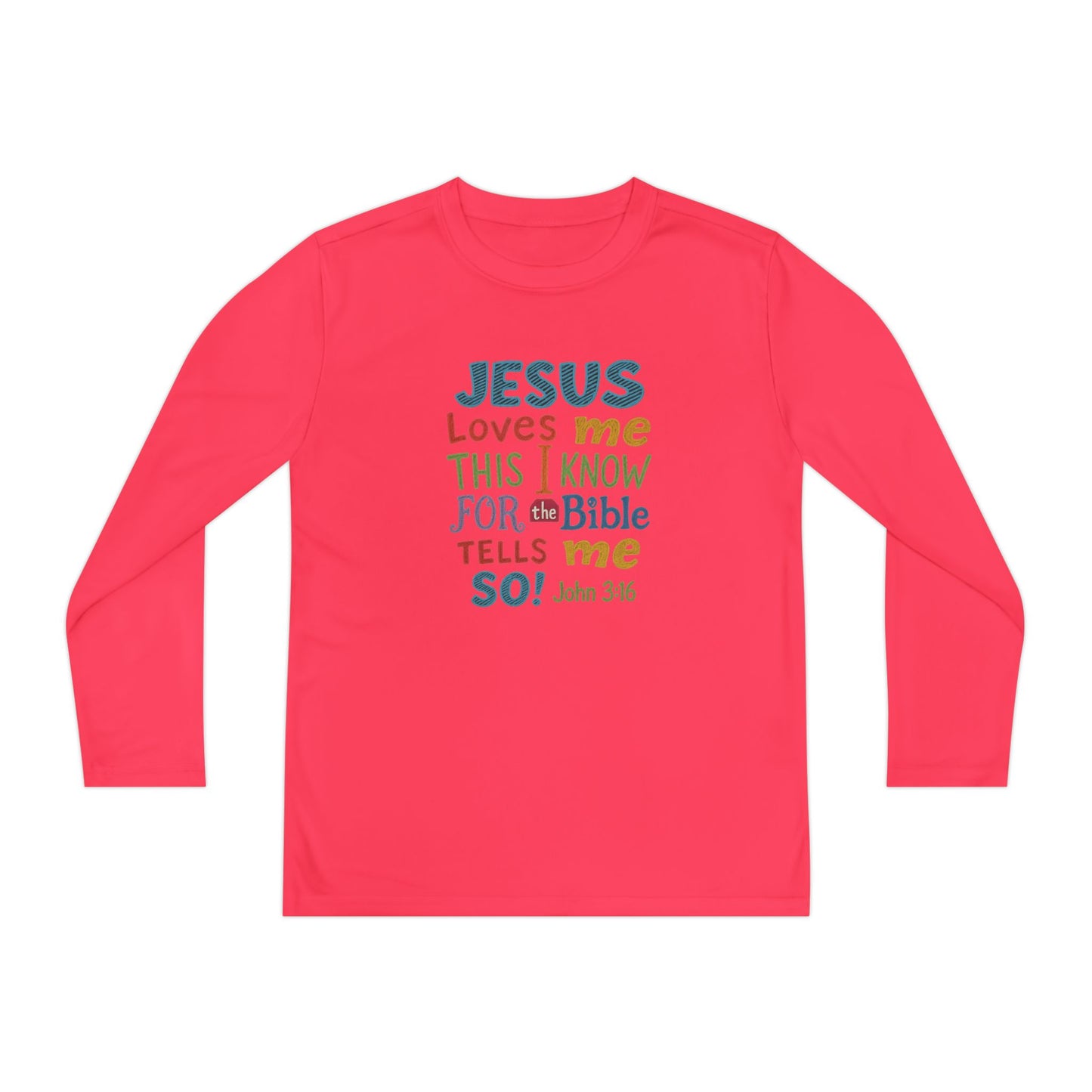 “Jesus Loves Me — Chalkboard Kids Tee (John 3:16)” Faith Like a Child Collection
