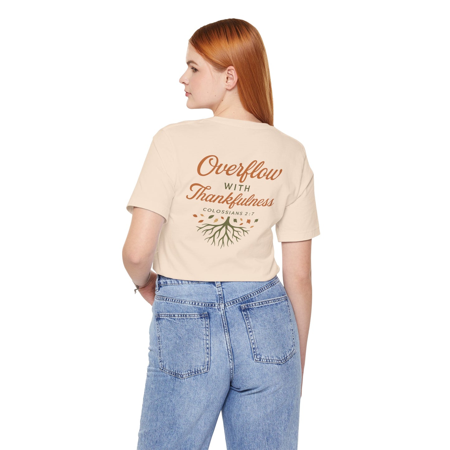 Thankfulness Graphic Tee for Gratitude and Reflection
