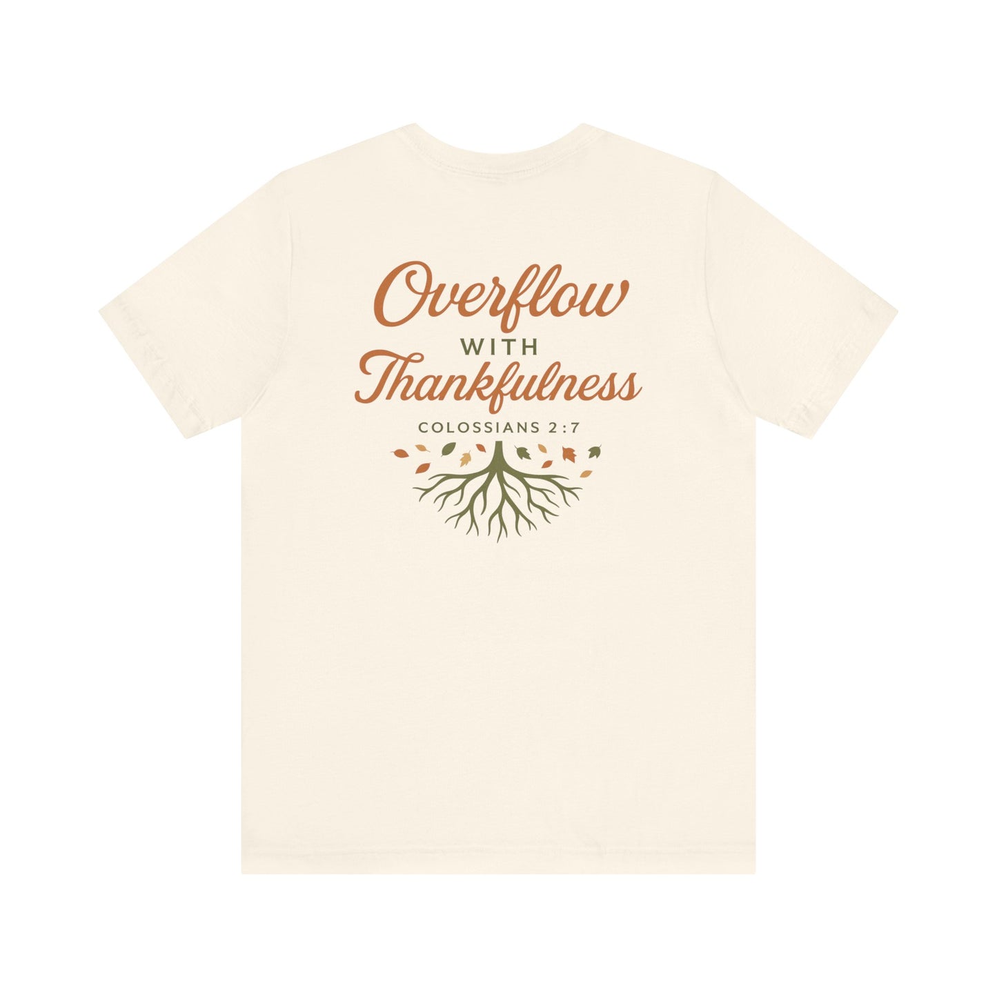 Thankfulness Graphic Tee for Gratitude and Reflection