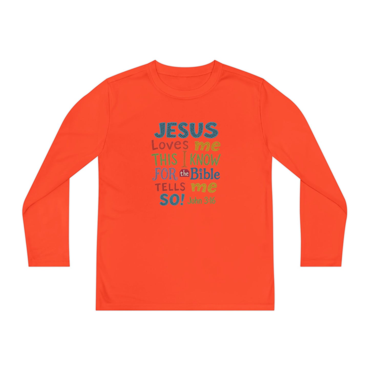 “Jesus Loves Me — Chalkboard Kids Tee (John 3:16)” Faith Like a Child Collection