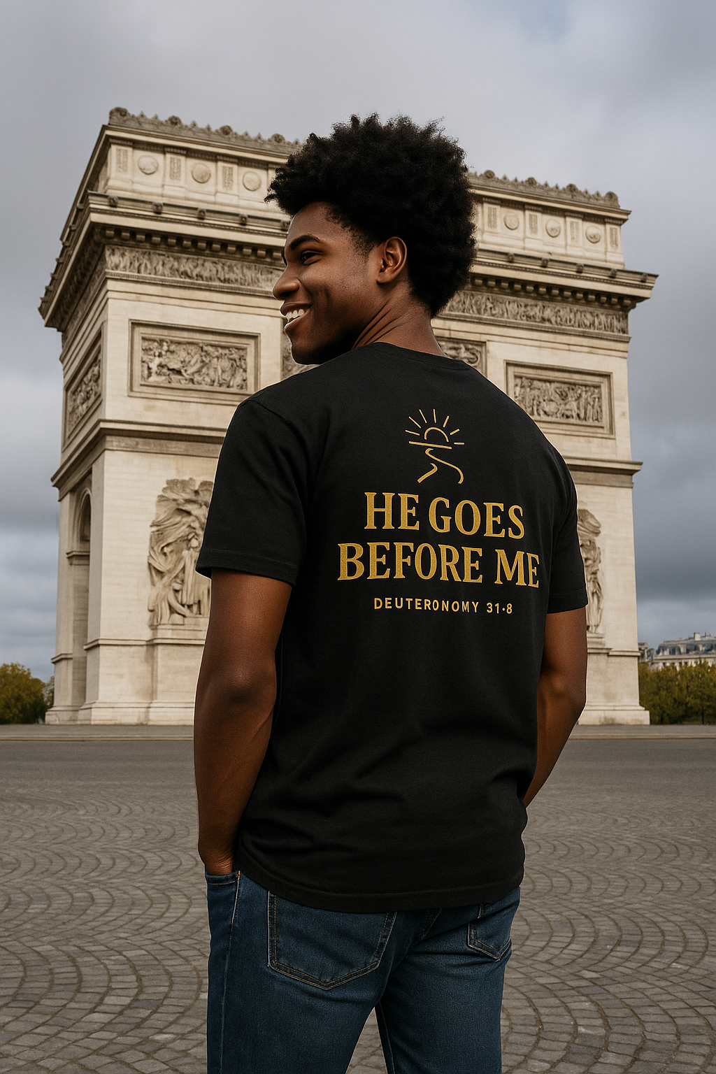 He Goes Before Me – Hoperise Co.