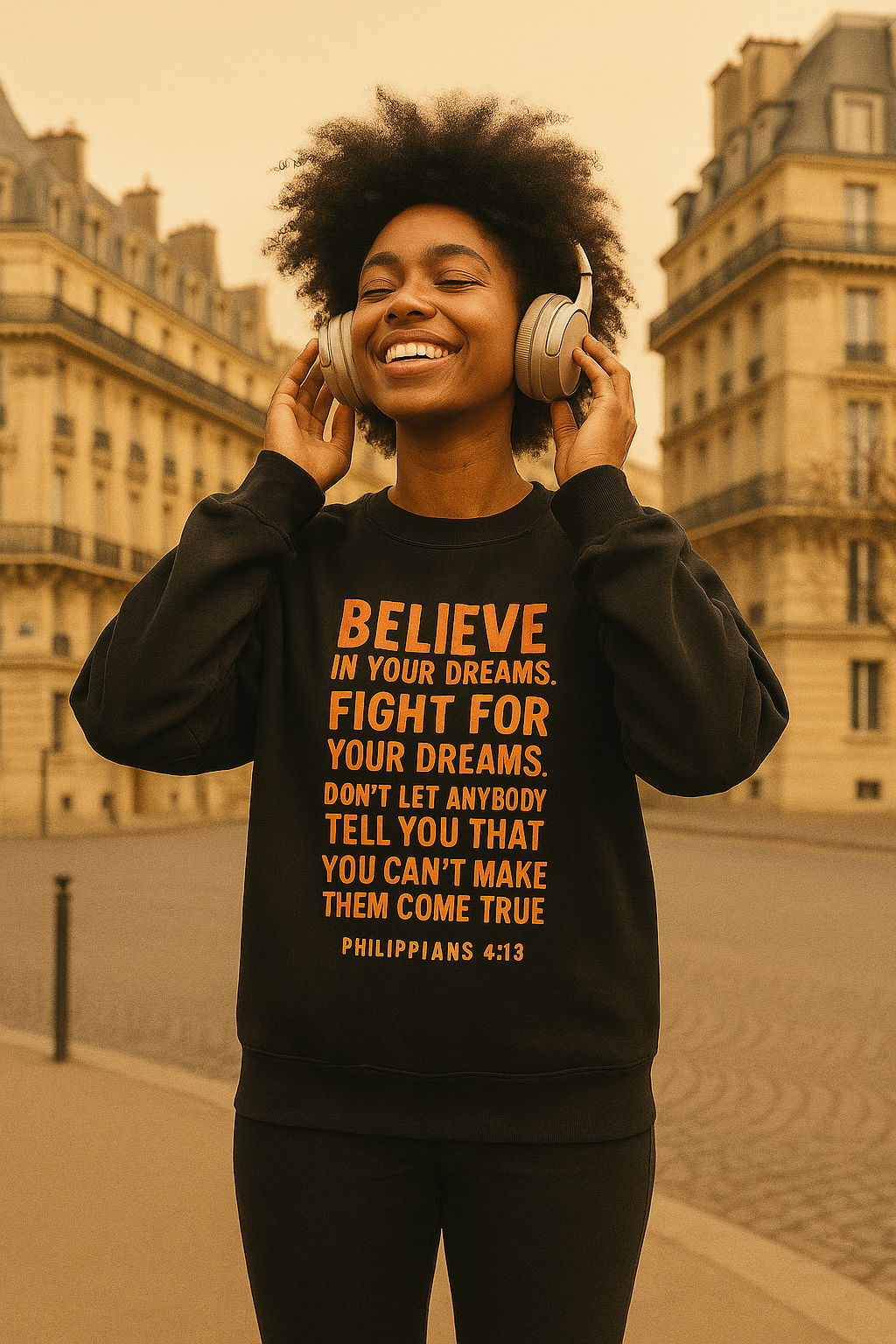 “Believe in Your Dreams – Philippians 4:13”