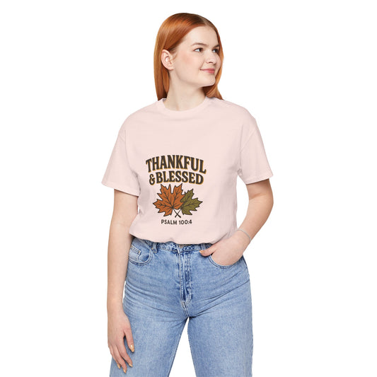 Thankful & Blessed – Vintage Fall Tee | Hoperise Co.