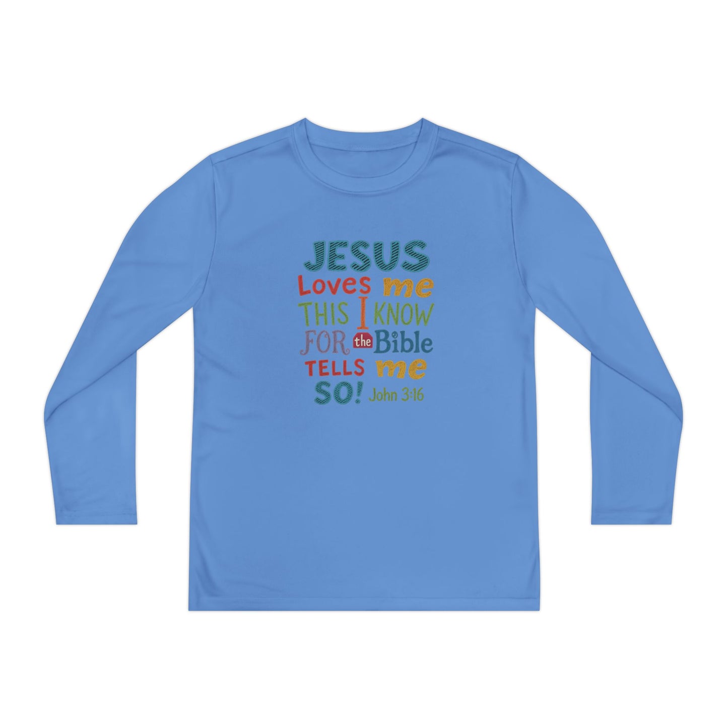 “Jesus Loves Me — Chalkboard Kids Tee (John 3:16)” Faith Like a Child Collection