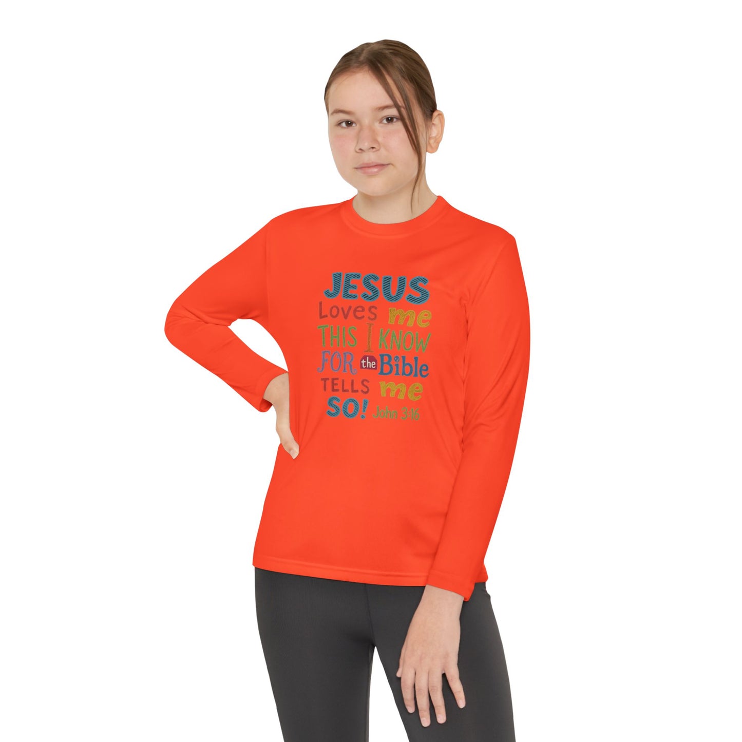 “Jesus Loves Me — Chalkboard Kids Tee (John 3:16)” Faith Like a Child Collection