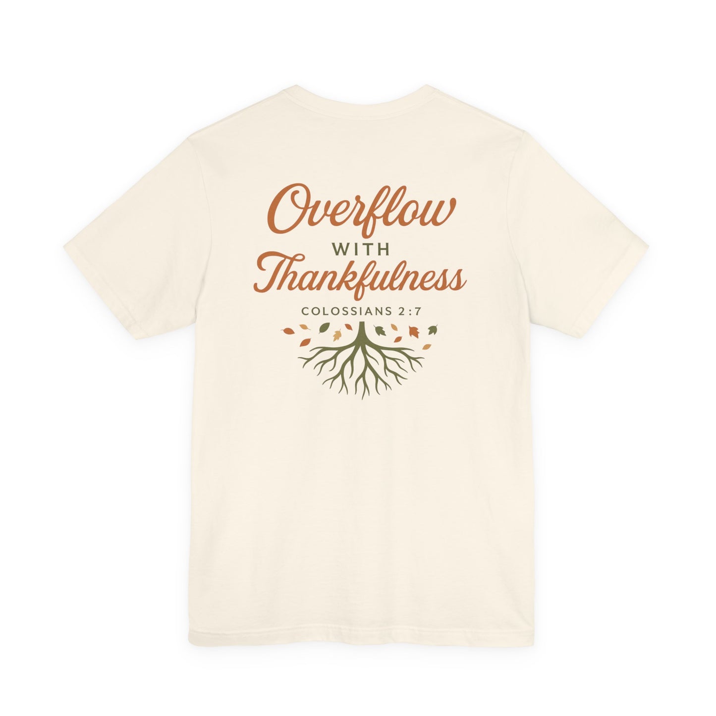Thankfulness Graphic Tee for Gratitude and Reflection
