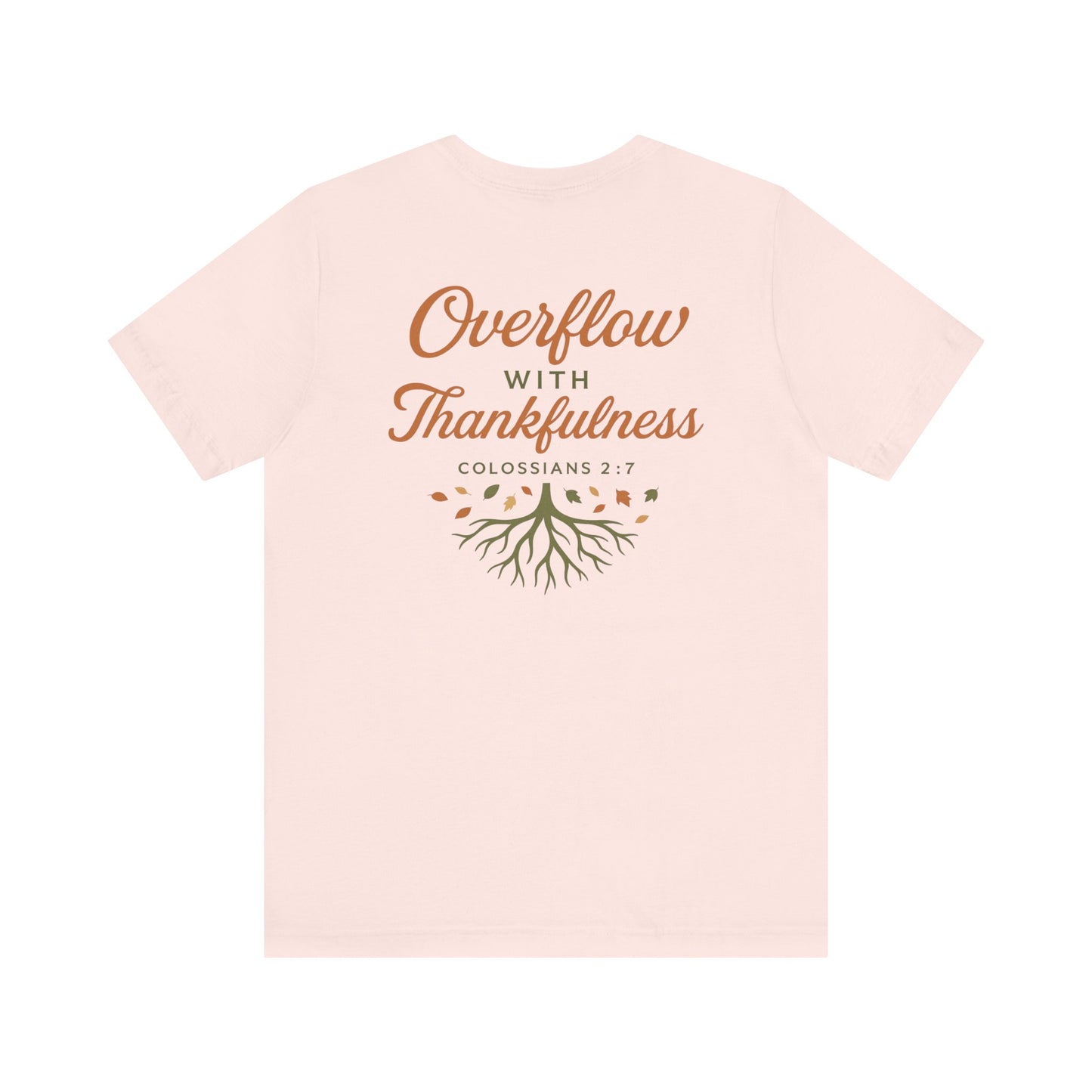 Thankfulness Graphic Tee for Gratitude and Reflection
