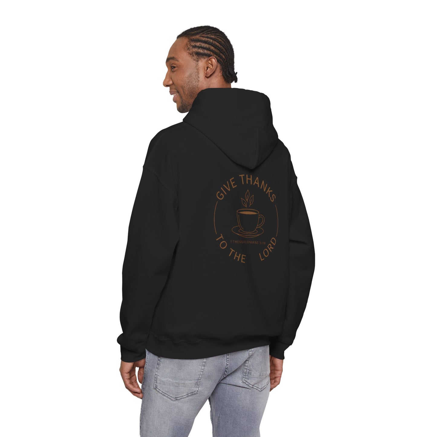 Warm Autumn Brew Hoodie – Psalm 106:1 | Hoperise Co.
