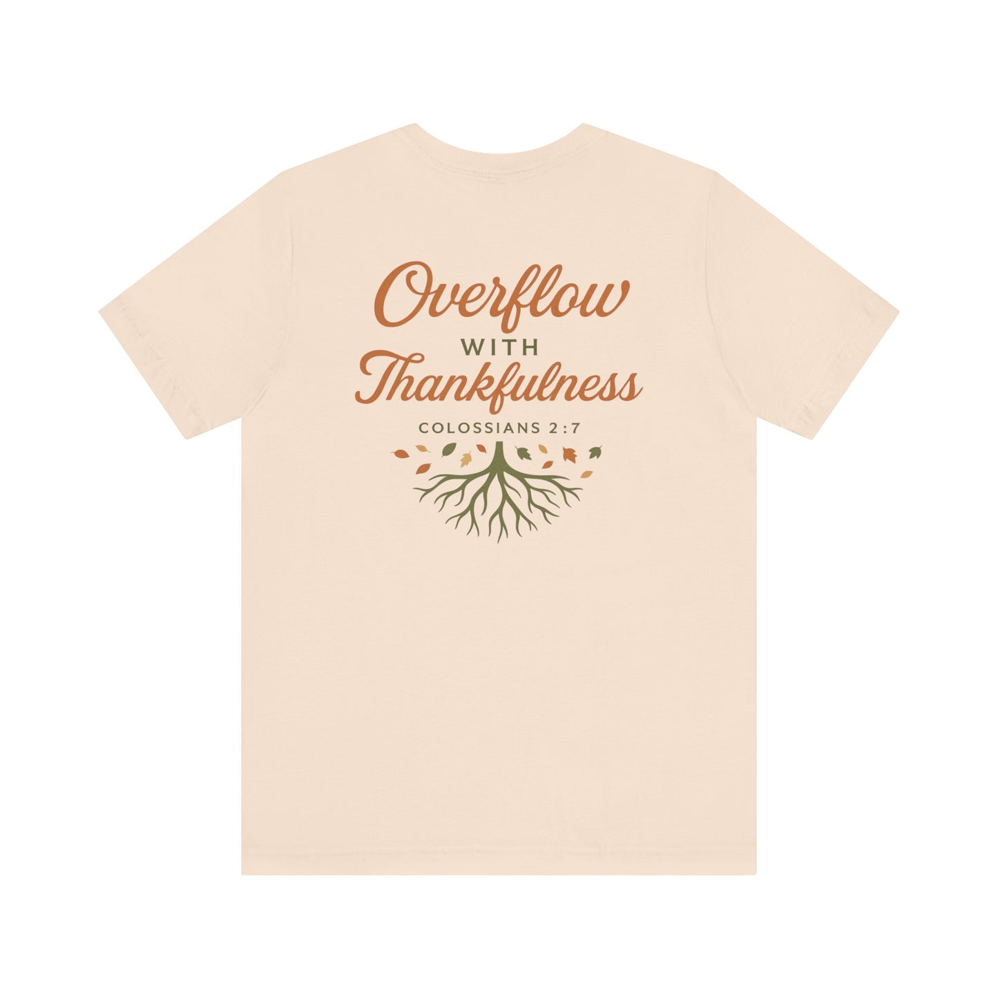 Thankfulness Graphic Tee for Gratitude and Reflection