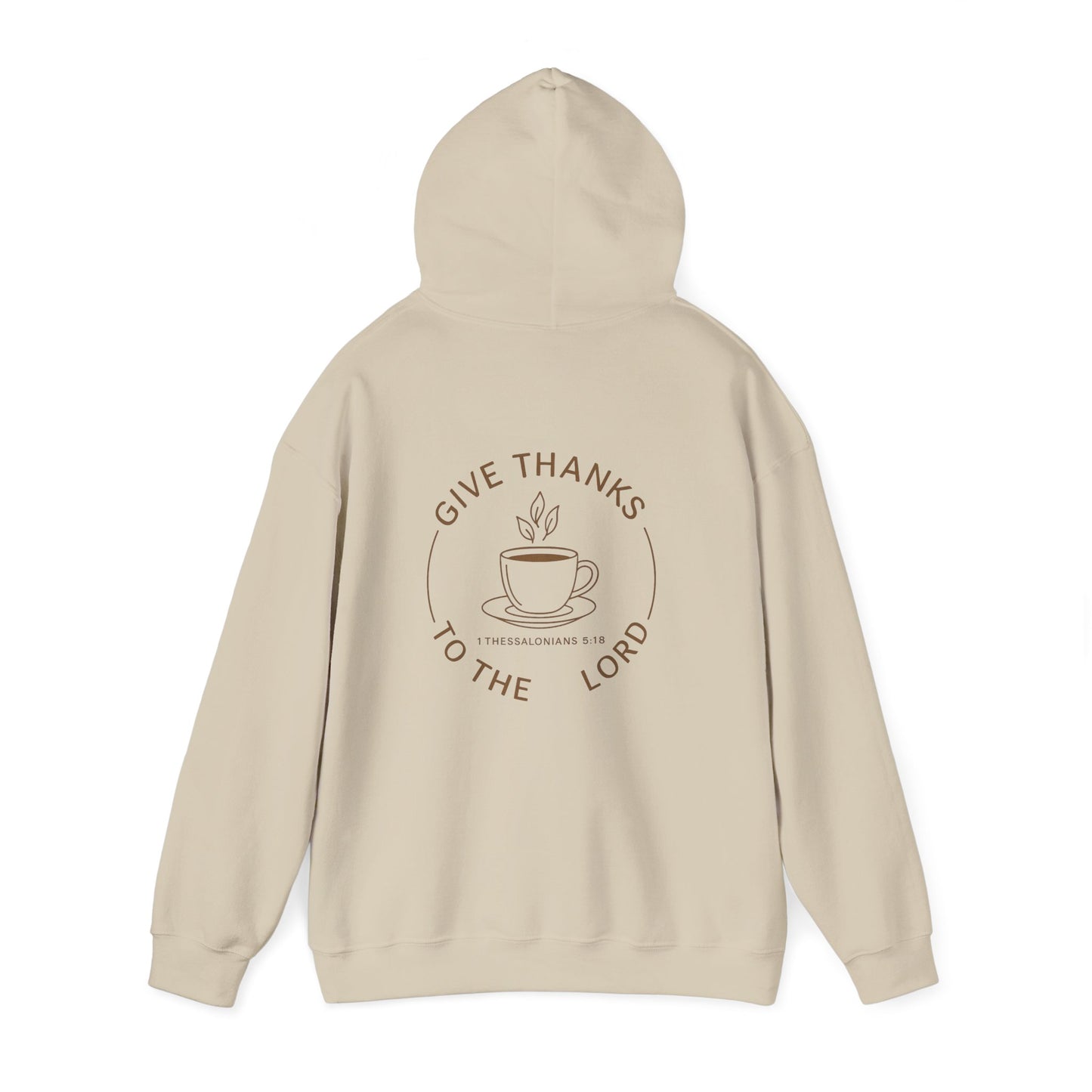 Warm Autumn Brew Hoodie – Psalm 106:1 | Hoperise Co.