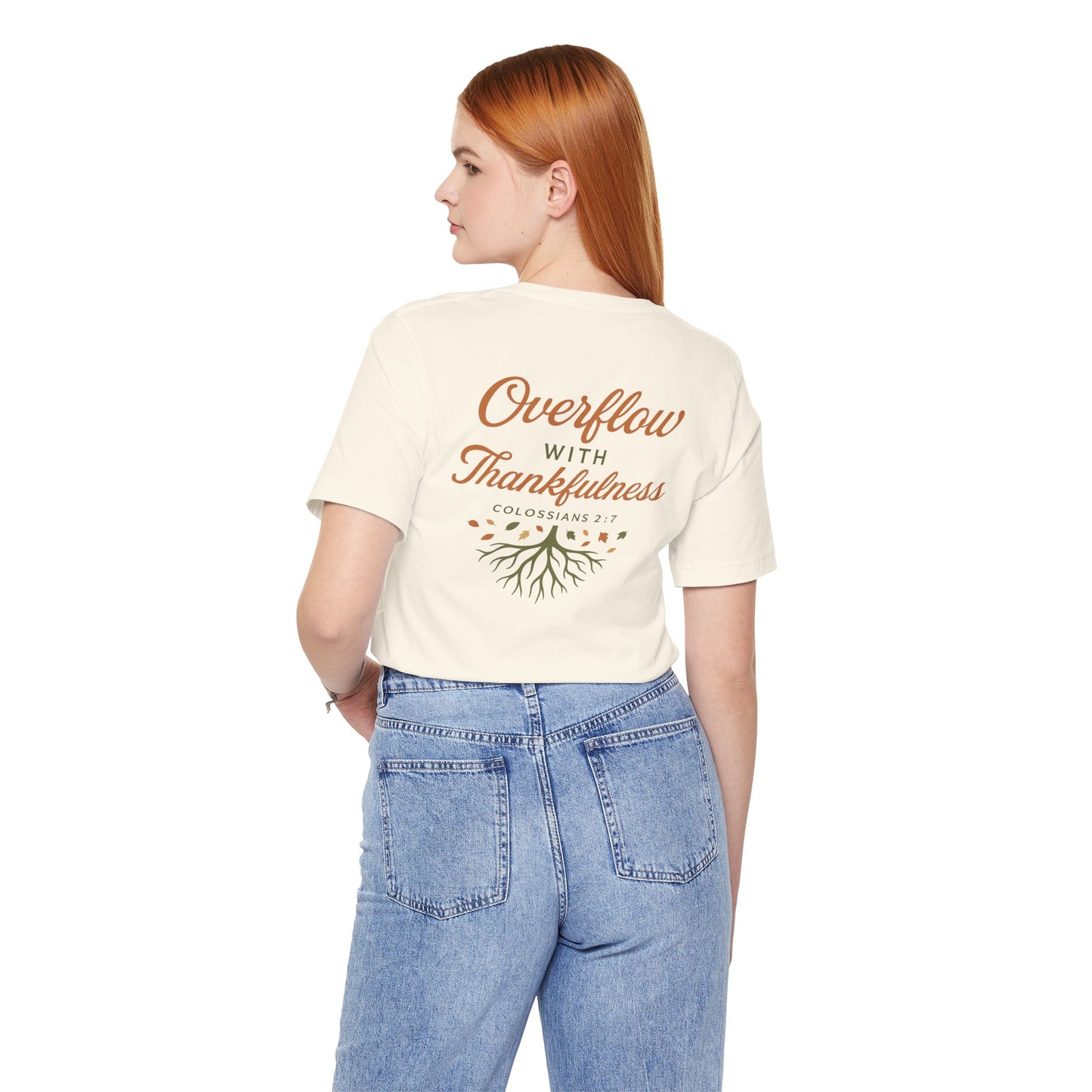Thankfulness Graphic Tee for Gratitude and Reflection