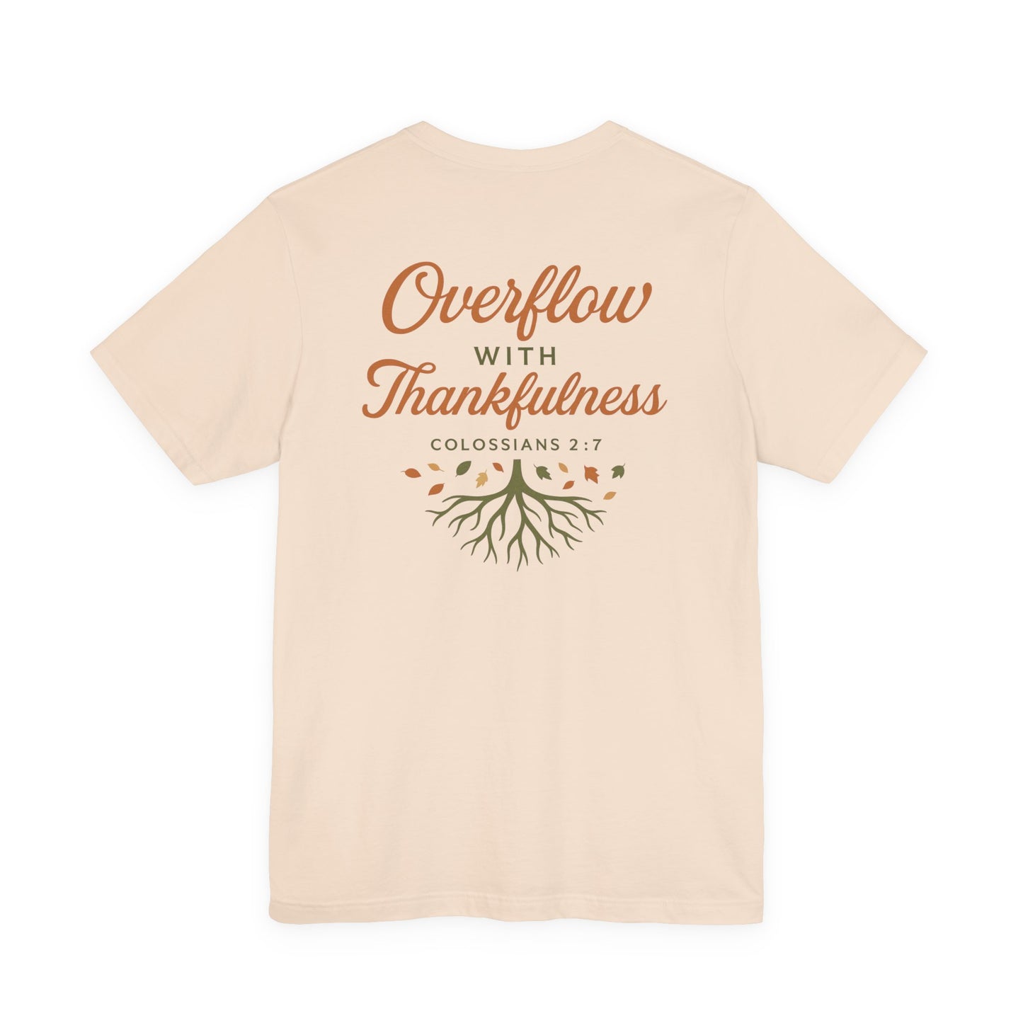 Thankfulness Graphic Tee for Gratitude and Reflection